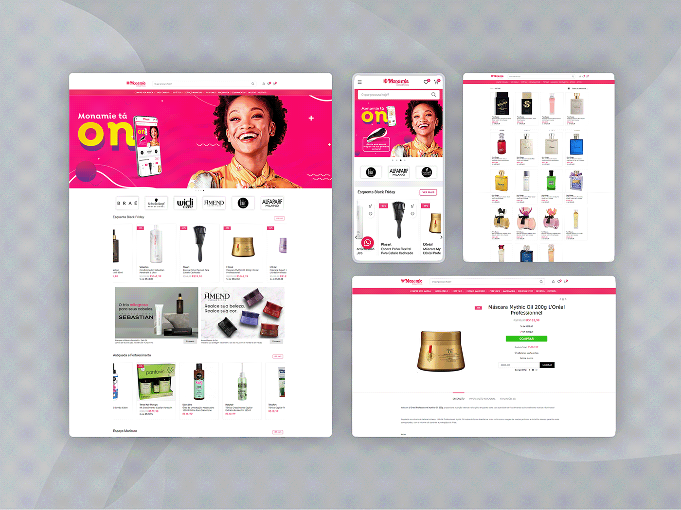 Interface para E-commerce